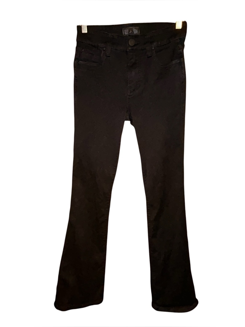 Kut From The Kloth Natalie Fab Ab Bootcut Jeans Black Stretch Denim Size 0